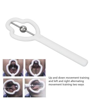 Buy Tongue Trainer for Kids - Gourd-like Mouth Muscle Exerciser for Effective Tongue Training (White) - International Shipping Available - Buy Online on SooperMarket.com