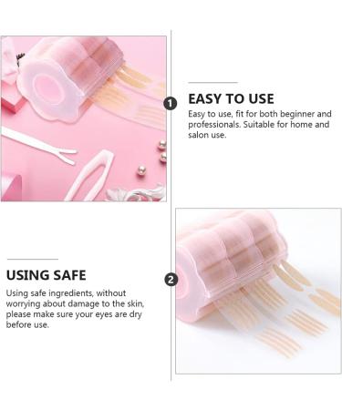 OSALADI 1 Set Double Eyelid Sticker Women Eyelid Tape Invisible Eye Strip Eye Beauty Tape Female Eyelid Sticker Double Sided Adhesive Tape Eye Beauty Patch Cosmetics Adhesive Strip Natural - Buy Online on SooperMarket.com