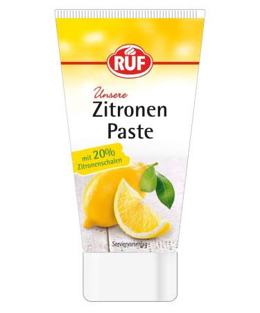 Call lemon paste aroma paste in the dosing tube with a natural lemon aroma for flavoring cake & cake creams gluten-free vegan 50g 1-pack of 1x50g lemon