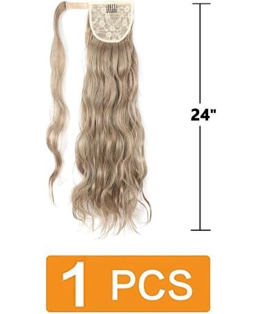 Prinfantasy Long Wavy Ponytail Hair Extension 24 inch - Synthetic Hairpiece for Women | MW136 GBMW136 - Buy Online on SooperMarket.com