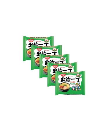 Nissin Kyushu Tonkotsu Flavour Demae Ramen Instant Noodle 100g (Pack of 5) by CNMART