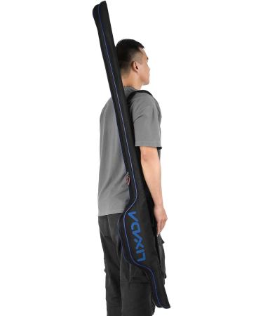 Lixada 63 Portable Fishing Rod Bag - Protective Case & Organizer in Blue - Buy Online on SooperMarket.com