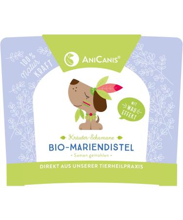 Anicanis Bio Milk Thistle Seeds for Dogs & Cats - Nutritional Supplement for Liver Bile & Spleen - 125g International Shipping - Buy Online on SooperMarket.com