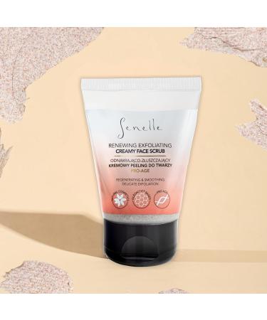 Senelle Revitalizing Facial Scrub - Gentle Peeling with Coconut Almond Shell & Raspberry Oil | 100 ml for All Skin Types - Buy Online on SooperMarket.com