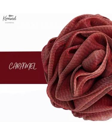Exfoliating Bath Shower Sponge - Rose Shape Mesh Loofah Balls for Deep Cleansing & Soft Body Scrubbing - Buy Online on SooperMarket.com