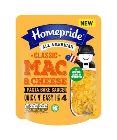 Homepride All American Classic Mac and Cheese Pasta Bake Sauce 350g