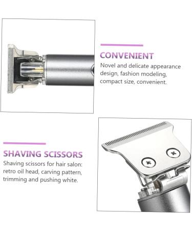 FRCOLOR Husband 1 Set Special Carving Clippers Hubby Husband Electric Push Shears Oil Head Clipper Man Electric Leg Electric Men Trimmer USB Clipper Portapotty 14.7X2.4X2.4cm Silver - Buy Online on SooperMarket.com