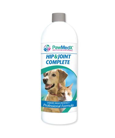 Liquid Glucosamine for All Dogs by Eniva | Hip, Joint, Bones & Teeth, Professional Extra Strength Liquid, Glucosamine, Chondroitin, MSM, Collagen, VIT C, Calcium, Antioxidants | USA Made 32oz