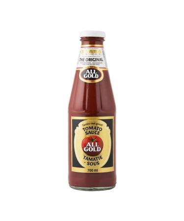 All Gold Tomato Sauce 700ml - South African Ketchup - Sauce from South Africa - South African All Gold Tomato Sauce