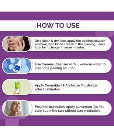 30% AHA + 2% BHA Peeling Solution | Deep Exfoliation for Clogged Pores & Acne Marks | Anti-Aging Skin Care | 1.01 Fl Oz - Buy Online on SooperMarket.com