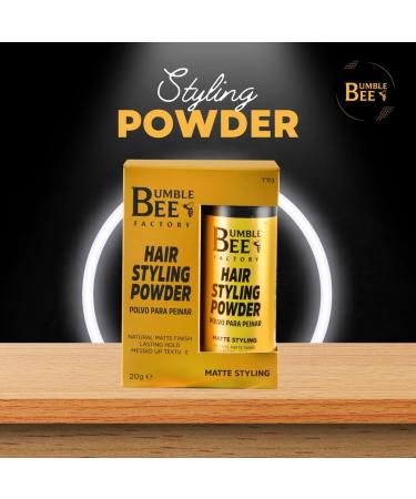 BUMBLE BEE Hair Styling Powder - Effortless Volume & Texture Natural Matte Finish No Grease - International Shipping Available - Buy Online on SooperMarket.com