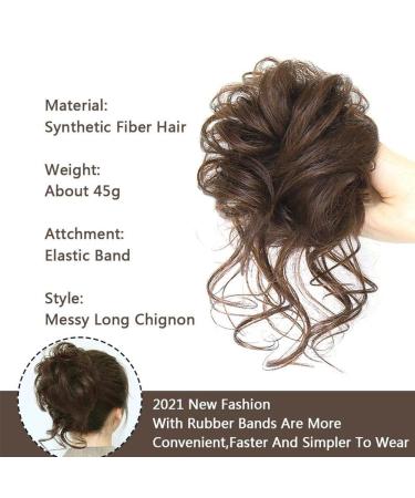 Tsugar Hair Tie - Elastic Band Synthetic Hair Accessories for Buns Ponytails & Extensions - Buy Online on SooperMarket.com
