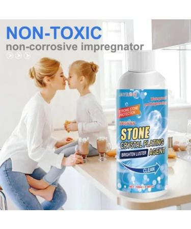 Stone Stain Remover Cleaner Stone Crystal Plating Agent Marble Stone Cleaner Polishes Marble Cleaner Stain Remover All Purpose Cleaner For Marble (2PC) 1.00 g (Pack of 1) - Buy Online on SooperMarket.com