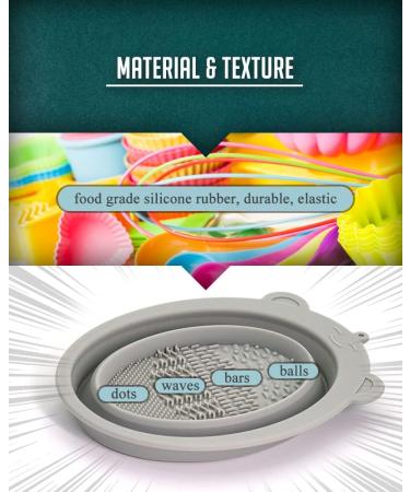 Freetune Collapsible Shaving Bowl - Portable Silicone Rubber Multi Purpose Bowl - Pocket Size, Durable & Flexible (Gray) - Buy Online on SooperMarket.com