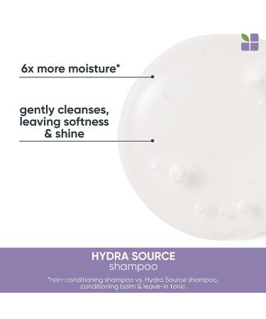 BIOLAGE Hydra Source Shampoo - Hydrating & Moisturizing for Dry Hair | Paraben & Silicone-Free | Vegan - 1.7 Fl Oz (Pack of 1) - Buy Online on SooperMarket.com