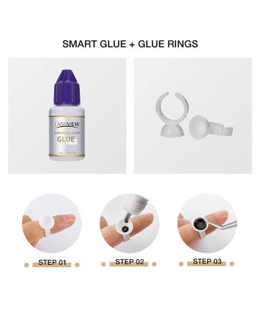 LASHVIEW Eyelash Extension Kit with Mannequin Head - Professional Training Kit for Beginners - Buy Online on SooperMarket.com