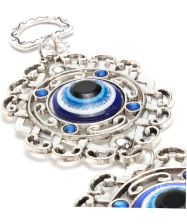 ABOOFAN Home Decor Glazed Eye Pendant Glass Charms Family Protection Charm Wall Hanging Ornaments Household As Shown 23X5cm - Buy Online on SooperMarket.com
