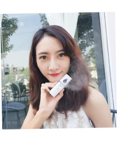 HAPINARY 2pcs Facial Spray Mist Mini Face Humidifier Hydrating Sprayer for Eyelash Extensions White - Buy Online on SooperMarket.com
