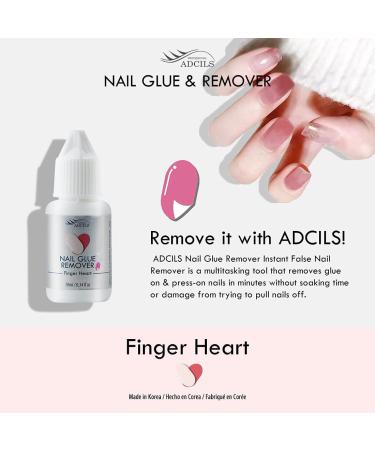 ADCILS PROFESSIONAL Nail Glue Remover 0.34fl oz x 2 - Fake Nail Adhesive & Tip Bond Remover - Buy Online on SooperMarket.com