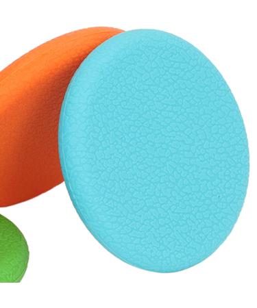 4PC Infant Tooth Toys - Soothing Silicone Chewing Rings for Gums | Sensory Caustle Bright Colors - Baby Teething Relief - Buy Online on SooperMarket.com