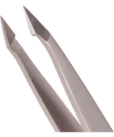 Faude Combination Tweezers - Pointed Splinter & Eyebrow Tweezers for Ingrown Hairs | Stainless Steel Precision Tool - Buy Online on SooperMarket.com