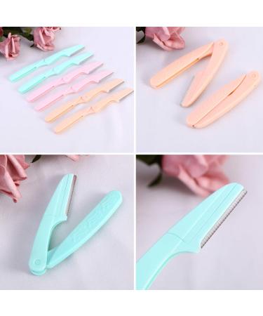 Frcolor 6pcs Eyebrow Razor & Facial Hair Remover for Women - Precision Trimmer Set - Buy Online on SooperMarket.com