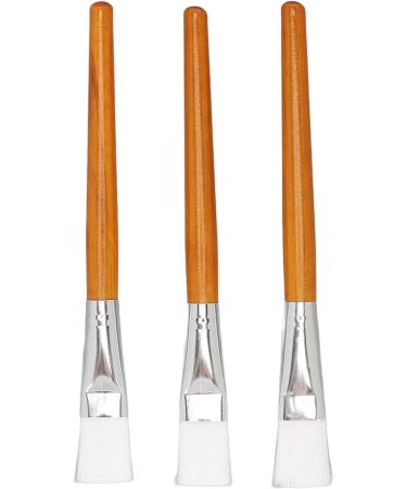 Facemask Mixing Tool Set Wooden Brush Set Reusable Silicone Face Mask Bowl Multifunctional Adjustable Thickness Ideal for Oils and Moisturizers - Buy Online on SooperMarket.com