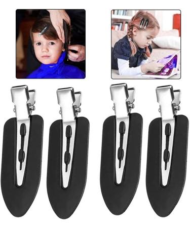 U-K Deft and Attractive No Bend Clips No Kink Hair Clips Hairdressing Pin Clips Makeup Application Clips Women and Girls Headwear Styling Tools Hair Accessories Black - Buy Online on SooperMarket.com