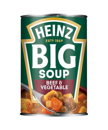 Heinz Big Soup Beef and Vegetable 400 g Beef Vegetable 400 g (Pack of 1)