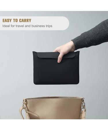 FERYES Silicone Makeup Bag - Premium Travel Toiletry Bag for Women - Easy Carry Cosmetic Bag for Beauty Tools and Brushes (Black) - Buy Online on SooperMarket.com