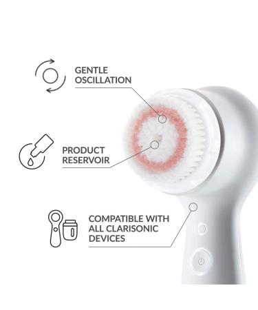 Clarisonic Radiance Facial Cleansing Brush Head Replacement - 4 Count | Compatible with Mia 1, Mia 2, Mia Fit, Alpha Fit, Smart Profile Uplift | Alpha Fit X | Radiance Brush Head - Buy Online on SooperMarket.com