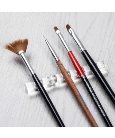 BOSREROY Organize Your Artistry: Seamlessly store your nail art pens brushes or makeup applicators in this versatile holder transforming chaos into order at home in the studio or on the go. - Buy Online on SooperMarket.com