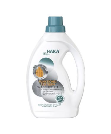 HAKA functional textiles detergent I 1-l bottle I Special care for special textiles 1 l (1 pack)
