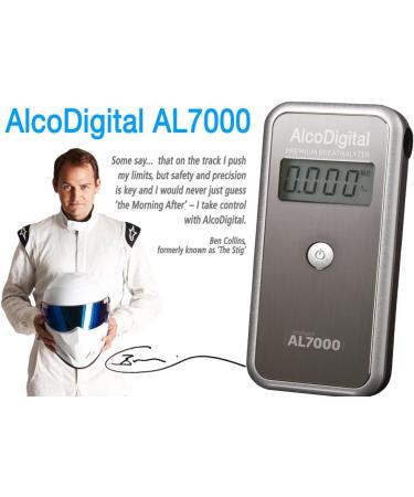 AlcoDigital AL7000 Pro Breathalyzer with Replaceable Sensor - FASTcar: Best Under $100 - Buy Online on SooperMarket.com