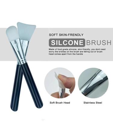 Premium 5-in-1 Face Mask Mixing Bowl Set - Spa Quality Tool Kit with Silicone Brush Soft Face Brushes Spatula & Measuring Scoop for Home Skincare - Buy Online on SooperMarket.com