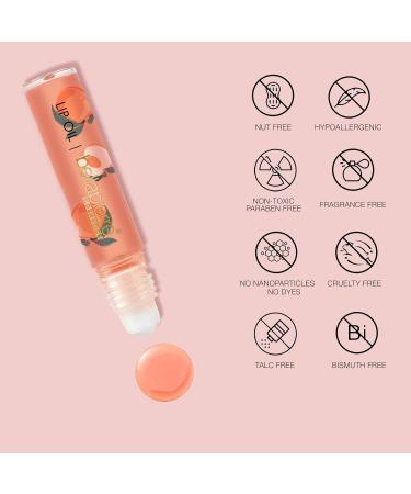 Bellapierre Cosmetics 4-Piece Natural Lip Oil Kit | Moisturizing Fruit-Flavored Lip Gloss Set with Rollerball Applicator | Shop Internationally - Buy Online on SooperMarket.com