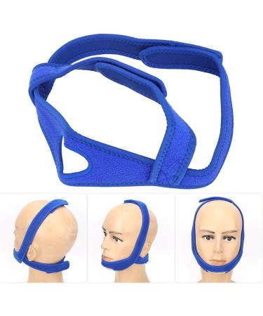 Snoreless Sleeping Solution: Women's Blue Chin Strap for Snore Reduction - Buy Online on SooperMarket.com