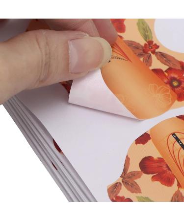 Eco-Friendly 100pcs Nail Extension Forms - Orange | For Nail Artists, Salons & Home Use - Buy Online on SooperMarket.com