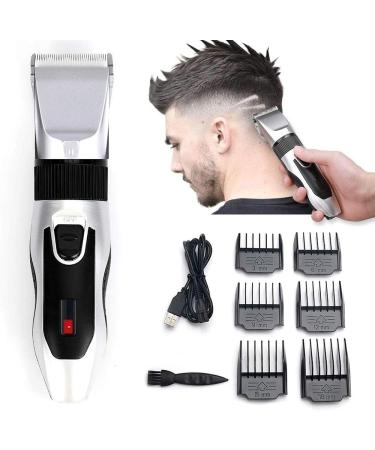 yilin Men's 6 Comb Professional Hair Clipper Wireless Hair Clipper Haircut Rechargeable Haircut Tool - Buy Online on SooperMarket.com