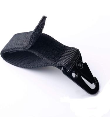 Selighting Tactical Carabiner - 2 PCS Molle Belt Snap Hook Keychain for Molle Bag & Outdoor Activities - Black - Buy Online on SooperMarket.com