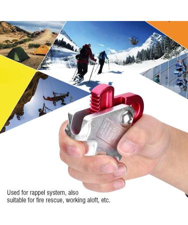 15KN Climbing Descender - Aluminum Rappelling Equipment for 9-12mm Rope | Rescue & Abseiling Gear - Buy Online on SooperMarket.com