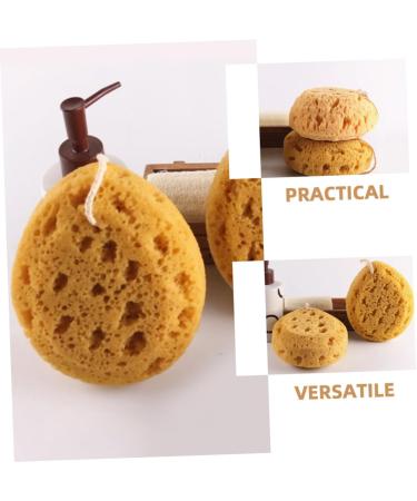 2pcs Exfoliating Bath Sponge Set | Back Scrubber & Body Wash Accessories | Ideal for Shower & Skin Cleaning - Buy Online on SooperMarket.com