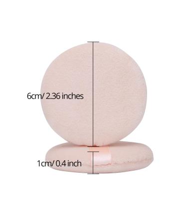 Senkary 8-Pack Cotton Powder Puffs 2.36 Inch for Loose Face Foundation Powder - Beige (Pack of 8) - Buy Online on SooperMarket.com