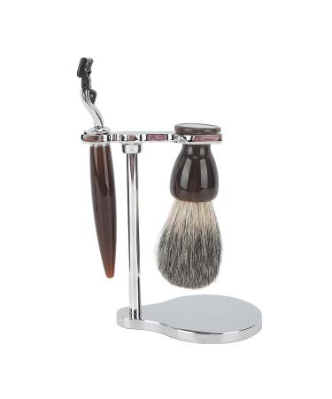 Premium Vintage Razor Set for Men | Complete Wet Shaving Care with Safety Razor Beard Brush Soap and Stand - International Shipping - Buy Online on SooperMarket.com