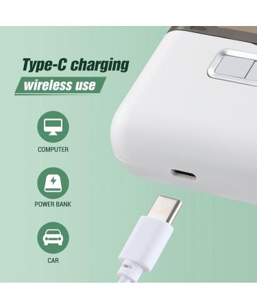 2 in 1 Electric Nail Clipper Nail Polisher Automatic Toenail Clippers USB Rechargeable Fingernail Clipper Cutters for Men Women Children Seniors - Buy Online on SooperMarket.com