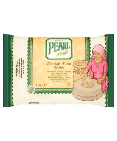 White Pearl Chapatti Flour White 1.5kg-Food
