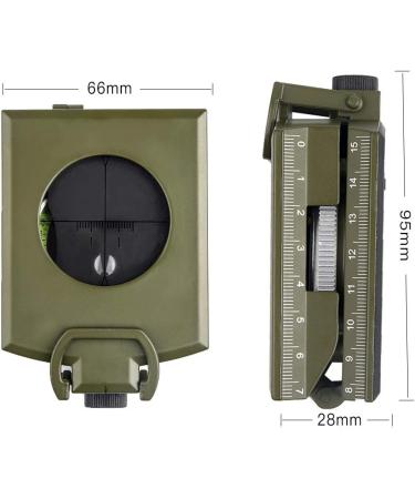Bijia Multifunctional Metal Compass for Hiking | Waterproof High Accuracy Lens Compass with Clinometer & Spirit Level | Ideal for Climbing Boating Exploration Hunting & Geology - International Shipping Available - Buy Online on SooperMarket.com