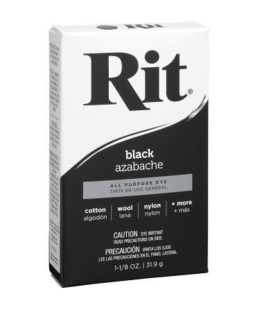 Rit, Black Purpose Powder Dye, 1-1/8 oz