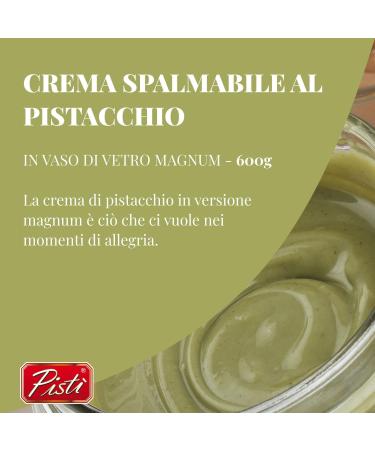 2 x Pisti Sicilian Pistachio Cream Spread 600 g - Buy Online on SooperMarket.com