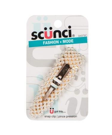 Scunci Fashion Oversized Triangular Snap hair clip 1 Count